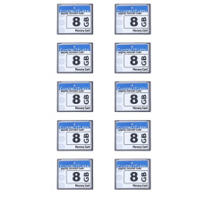 10X Professional 8GB Compact Flash Memory Card(White&)