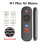 2.4G IR Air Mouse Remote Control USB Receiver English Wireless  Keyboard for Android  TV Box with Backlight 6