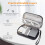 2X Electronic Organizer, Travel Cable Organizer Bag Pouch Portable Electronic Phone Storage Multifunction Case 2