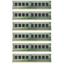 6X 8GB Memory RAM 2RX8 1.35V DDR3 PC3L-12800E 1600MHz 240 Pin ECC Unbuffered RAM for Server Workstation