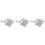 3X  USB Wired Numeric Keypad Numpad 18 Keys Digital Keyboard for Accounting Teller Laptop Windows Android (White) 1