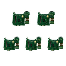 5X Hoofdtelefoonaansluiting Gamekaartlezer Vervanging voor Console Onderdelen Gamekaartlezer Cartridgesleuf
