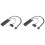 2X 9Pin USB Header Splitter with  Power Cable, Internal USB Hub Extension USB 2.0 Splitter Connector for Motherboard 1