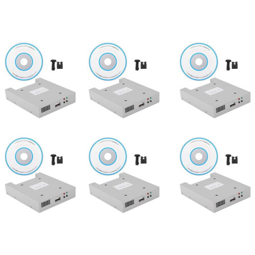 6X EILASUNG FDD-UDD U144K 1.44MB USB SSD Floppy Drive Emulator per Controller Industriali per Computer Data Machine Tools