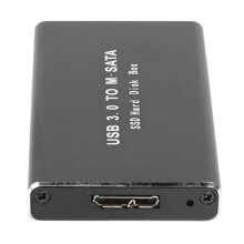 3X MSATA to USB 3.0 SSD Enclosure External Hard Drive Disk Box Storage Case Adapter for 30X50mm 30X30mm MSATA SSD
