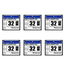 6X Carte MéMoire Compact Flash 32 Mo pour Appareil Photo, Machine Publicitaire, Carte Informatique Industrielle