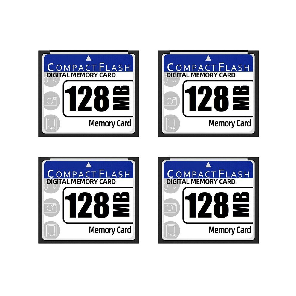 4X 128Mb Compact Flash Memory Card For Camera, Advertising Machine, Industrial Computer Card 4711480569975
