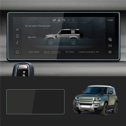 2X para 2020 2021 2022   90 110 NavegaçãO GPS de 10 Polegadas Tela Touchscreen Protetor Display Filme de Vidro Temperado 1