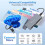 New 6-in-1 CFexpress Type A Card Reader USB3.2 Multi-Card Simultaneous Reading 10GBps /TF/CF/XD/MS/CFe-A Card Reader 8