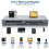 6 Cards At the Same  Read CF/MS//TF/XD/Cfast Camera Card Reader Mobile Phone Tablet Memory Card Reader 4