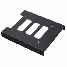 2pcs 2.5 Inch to 3.5 Inch SSD HDD Metal Adapter Mounting Bracket Hard Drive Holder