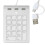Numeric Keypad Keyboard 18Keys Numeric Key Pad Numpad Number Pad with 3  Type-C/Usb Hub for Laptop Desktop Pc 2