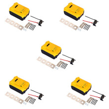 5X Carcasa de PláStico de BateríA de Iones de Litio Carcasa de Placa de Circuito de ProteccióN de Carga PCB para 18V 20V BateríA de Iones de