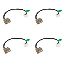 4X Laptop Power Jack Cable Socket for  240 246 250 255 G4 G5 799736-F57 813945-001  Jack Replacement