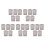 25pcs 3.5 Inch IDE  HDD Hard Drive Disk Plastic Storage Box Case Enclosure Cover Gray 1