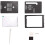 4X 3.5 Inch Tft Lcd Contact Screen 320X480 Resolution Abs Case + Touchpen for Raspberry Pi 4 B 2