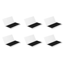 6X Aluminum Alloy Memory Card Case Card Box Holders for 3PCS Cards
