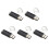 5X USB Memory Stick Flash Pen Drive U Disk for PS3 PS4 PC TV Color:Black Capacity:1GB 1