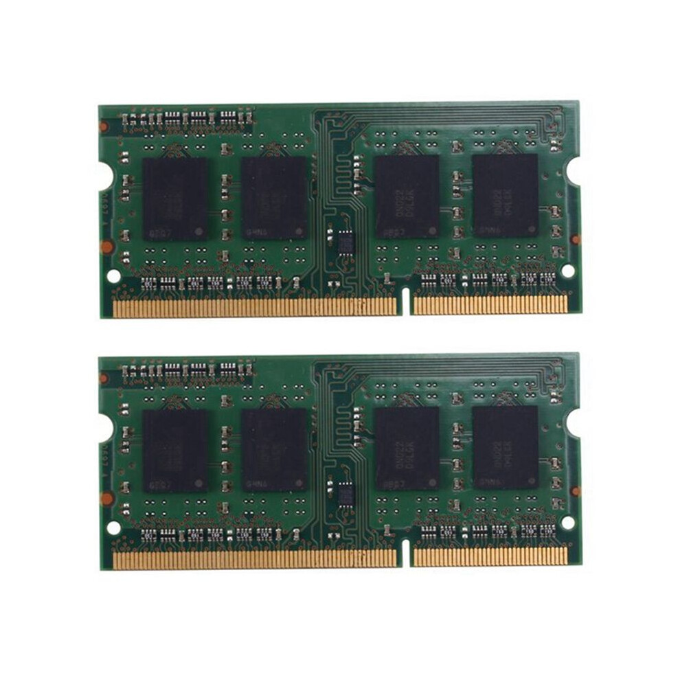 2X Ddr3 2Gb Sodimm Ram Memory 1Rx8 Pc3-10600S 1333Mhz Laptop Ram Memory 204Pin 1.5V Laptop Memory Modules 6033169666804