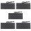 5X Wire Keyboard Ultra-Thin Quiet Small Size 78 Keys  Multimedia Usb Keyboard for Laptop Pc 1