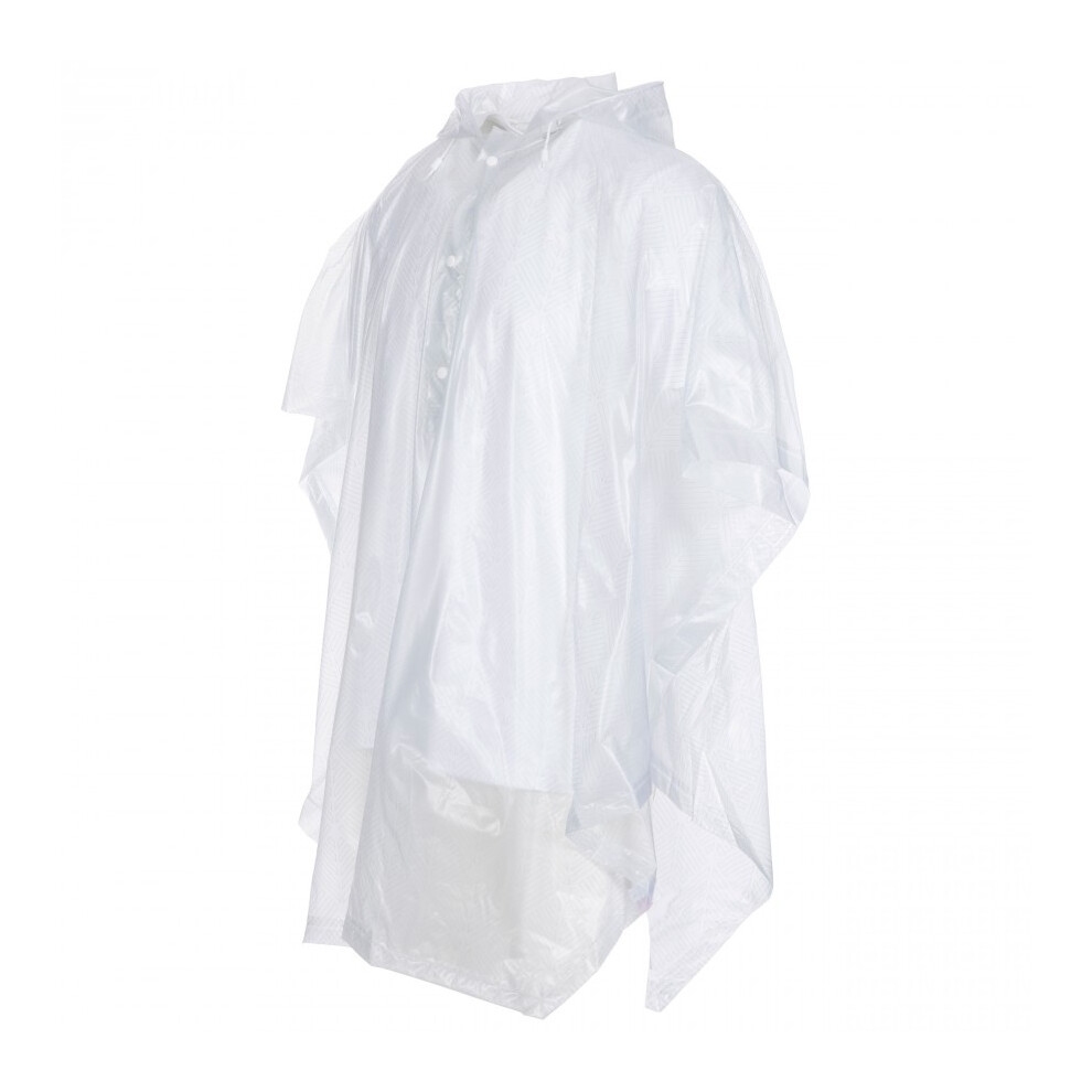 Trespass Adults Unisex Festival Packaway Poncho Multicoloured