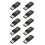 10X Adattatore per Lettore di Schede Tf Usb-C A Micro- Usb 3.1 Type C per  Pc Cellphone 1