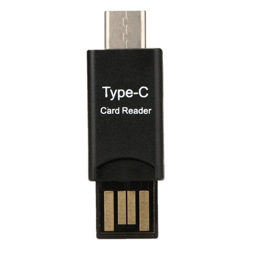 10X Adattatore per Lettore di Schede Tf Usb-C A Micro- Usb 3.1 Type C per  Pc Cellphone 2