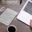 3X  USB Wired Numeric Keypad Numpad 18 Keys Digital Keyboard for Accounting Teller Laptop Windows Android (White) 2