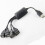 6X 1 Hane Till 4  USB HUB Splitter FöRläNg Kabel USB 2.0 FöRläNgningsdatakabel StröMadapter Socket Converter 5