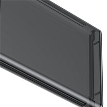 2X Custodia per Disco Rigido Grigio Trasparente per Hard Box Custodia per Disco Rigido Esterno da 2,5 Pollici A USB 3.0 Type-C 3.1