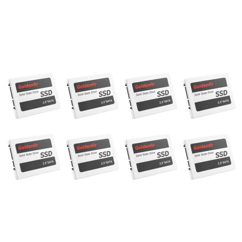 8X Goldenfir SSD 120 GB SSD 2.5 Disco RíGido Discos de Estado SóLido SSD Interno de 2,5 Polegadas