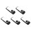 5X 128MB USB 2.0 Flash Drive Memory Stick Data Thumb Storage U Disk Device Color:Black 1