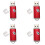 4X USB 2.0 Flash Memory Stick Pen Drive Storage Thumb Color:Red Capacity:512MB 1