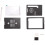 4X 3.5 Inch Tft Lcd Contact Screen 320X480 Resolution Abs Case + Touchpen for Raspberry Pi 4 B 3