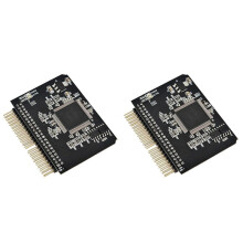 2X Adattatore da Scheda un IDE da 2,5 Pollici, Convertitore da Scheda di Memoria SDHC/SDXC un HDD per Laptop Scheda di Montaggio HDD con Porta