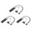 3X 9Pin USB Header Splitter with  Power Cable, Internal USB Hub Extension USB 2.0 Splitter Connector for Motherboard 2
