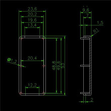 4X Usb Stick Plastic Box Electronics Enclosure Usb Flash Drive Housing Plastic Junction Box