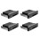 4X Gabinete de Backplane de Disco RíGido  III Interno de 5,25 Polegadas Sem Bandeja Interna Rack de Troca A Quente para HDD de 2,5/3,5 Polegadas 1