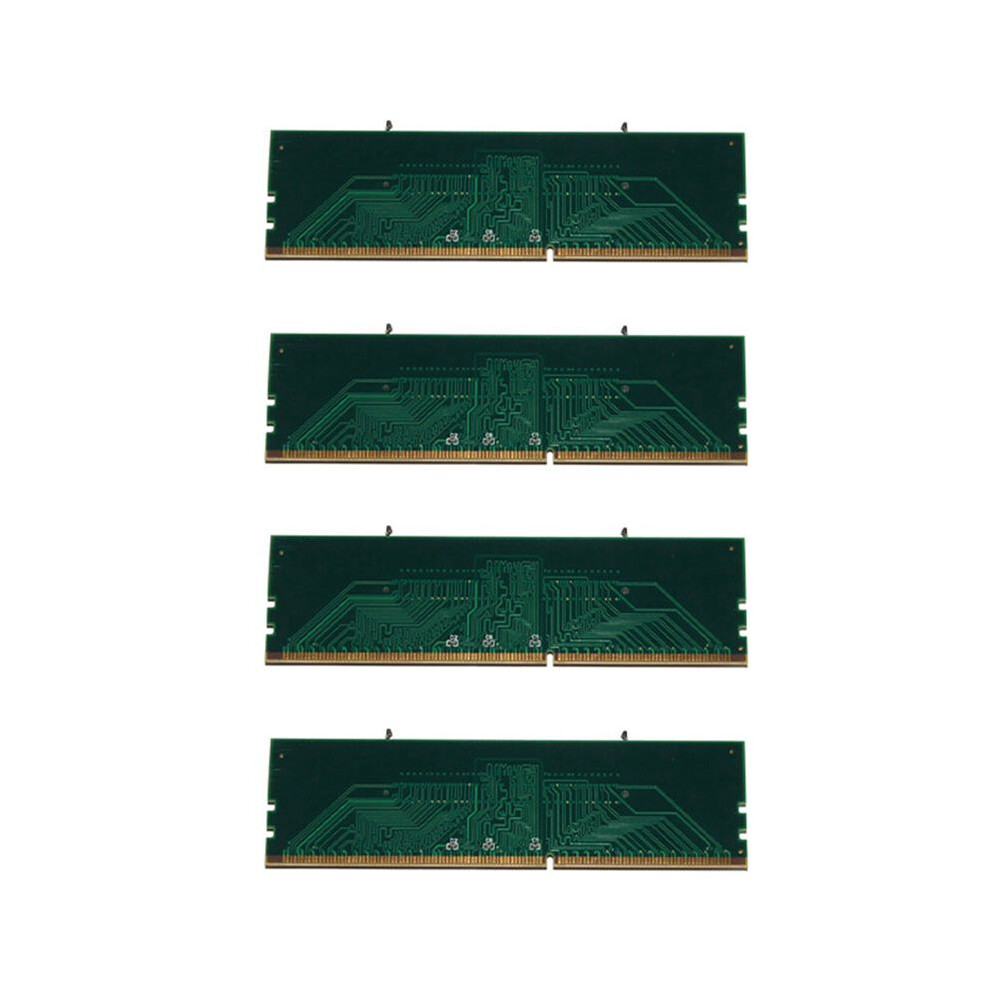 Photos - RAM 4X 1.5V DDR3 204 Pin Laptop SO-DIMM to Desktop DIMM Slot Memory Adapter