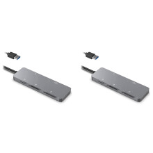 2X USB 3.0 Multifunction Card Reader CFast/CF/XD//TF Card Reader 5 in 1 USB Card Reader 5Gbps for PC Laptop