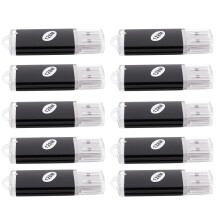 10 X USB-Geheugen 2.0 Memory Stick Flash Drive 128 MB Cadeau Zwart