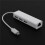 3X USB-C USB 3.1 Type C to USB RJ45 Ethernet Lan Adapter Hub Cable for  PC 6