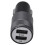 Chargeur voiture en alliage d'aluminium 2.1Ah 7
