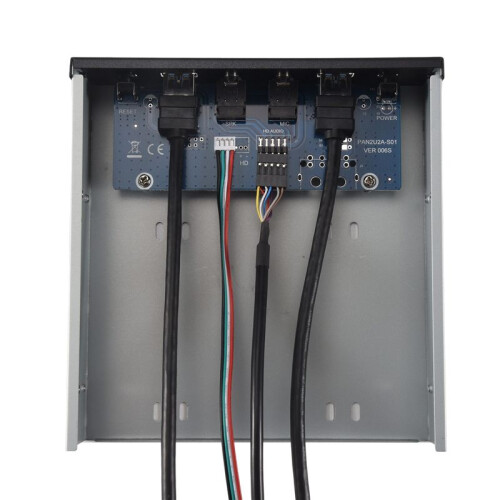 Usb 3.0 2 Port Optical Drive Front Panel Expansion Adapter Usb 3.0 Hub +Hd Audio+Power  Button 1
