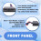 5.25 Inch Usb 3.0 Front Panel Pc Usb 3.0/2.0 Hub E-  Audio Multi Card Reader for Computer Case Optical Drives Bay 6