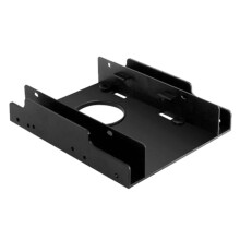 3,5 Inch Naar 2,5 Inch SSD/HDD Harde Schijf Schijf Bay Adapter Montagebeugel Converter, Dubbele Bay