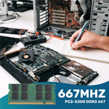 2 GB DDR2 667 MHz PC2-5300 DDR2 667 (240 PIN) SODIMM Laptop Speicher, Notebook Laptop Speicher Module, UnterstüTzung für Dual Kanal 4G