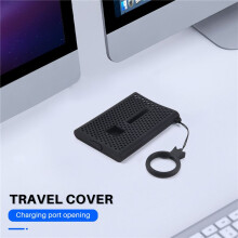 Storage Travel Case Silicone Protective Cover for T7 Press Portable SSD External Solid State Drives