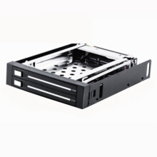 2,5 Inch Floppy Disk Drive Lade 2-Bay Disk Drive voor HDD/SSD Harde Schijf Behuizing Extractie Box