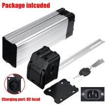 Electric Bike Plastic Lithium Battery Box 36V/48V/60V Large Capacity 18650 Holder Case Bicycle Accessories,